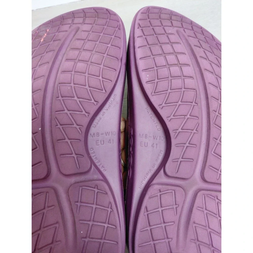 OOFOS OOahh Slide,Purple Lightweight Recovery US Men’s 8 Women’s 10 EU 41